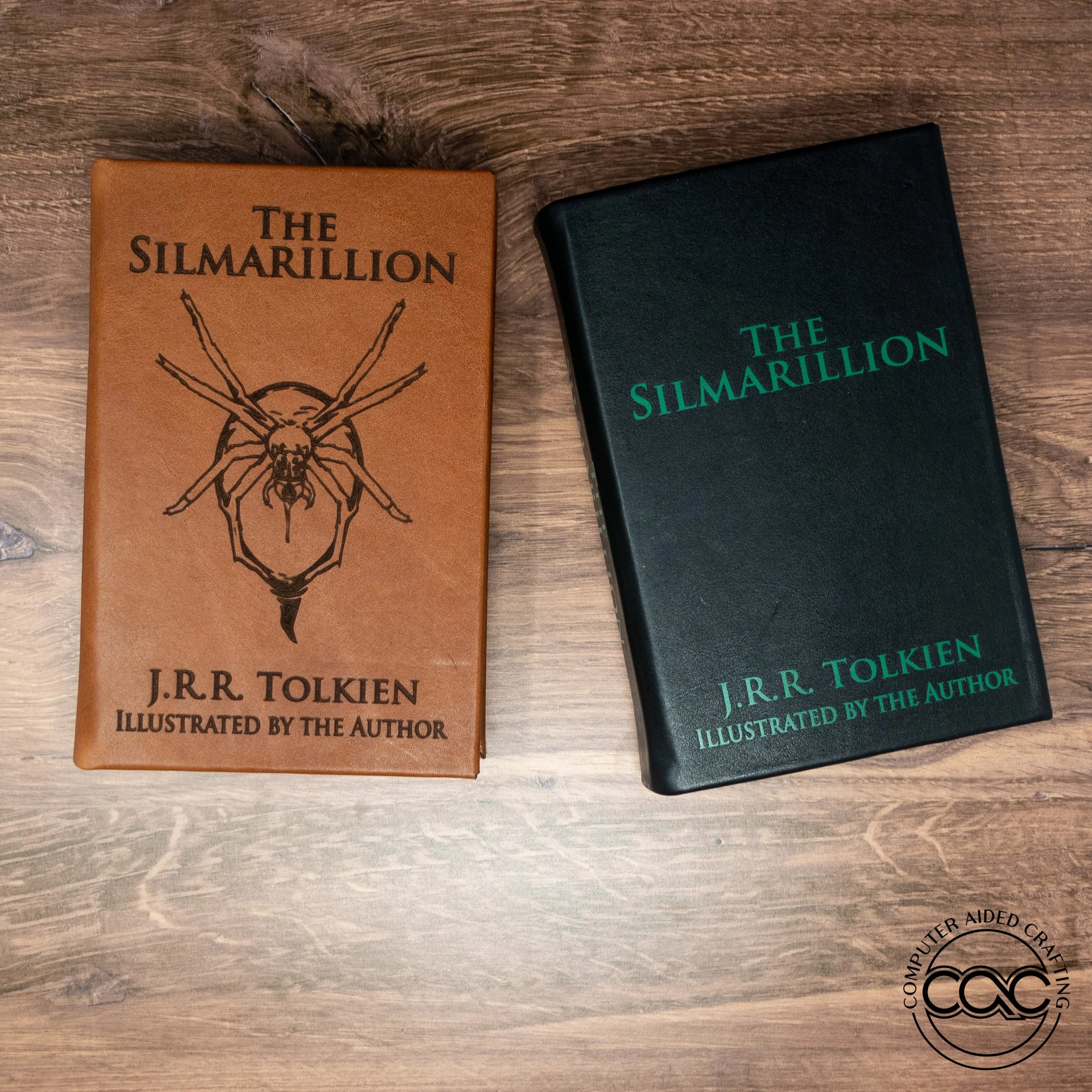 The Silmarillion Illustrated Edition Hand Bound in Leather